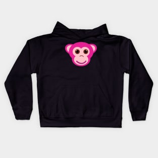 Pink Monkey Kids Hoodie